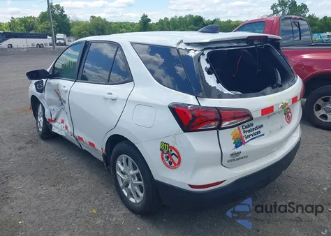 2022 Chevrolet Equinox Fwd Ls из США, поврежденный, VIN 3GNAXHEV8NS220156